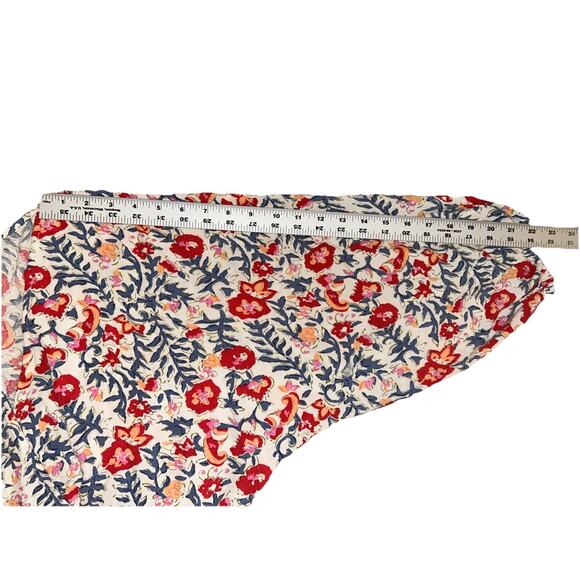 BILLABONG Surplice Safe Bet Blouse Floral‎ Boho Cropped Womens Small Relax Fit - Picture 12 of 13